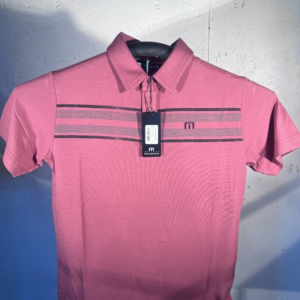 Travis Mathew Red River Polo Youth Medium